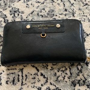 Wallet black leather Marc by Marc Jacobs
